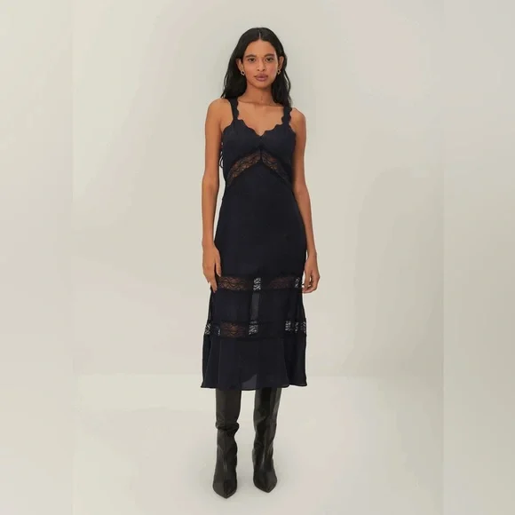 structured black dress Structured Pleated Mini Dress main image 0